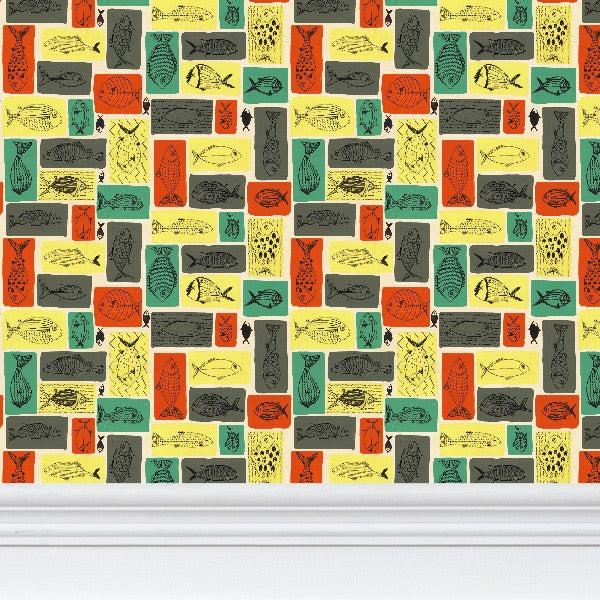 Fish Boxes M Wallpaper