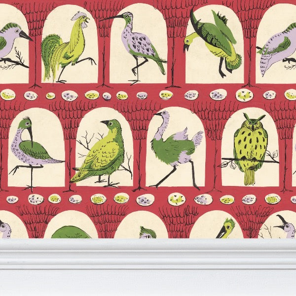 Bird Boxes L Wallpaper
