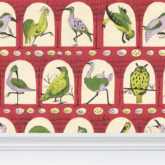 Bird Boxes L Wallpaper