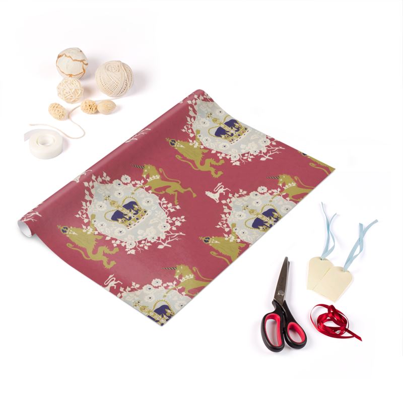 Coronation wrapping paper - Bren Leam Design